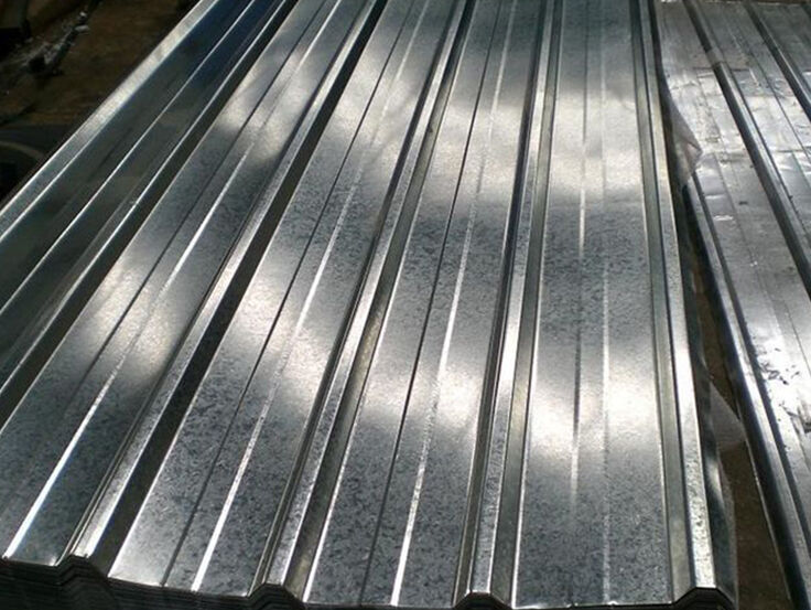 Z275 galvanized corrugated sheet