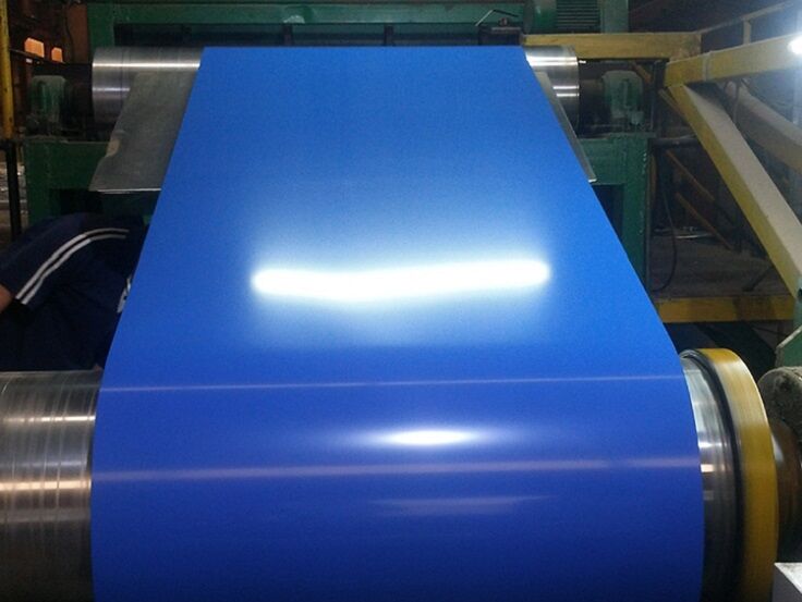 Blue PPGI Coil