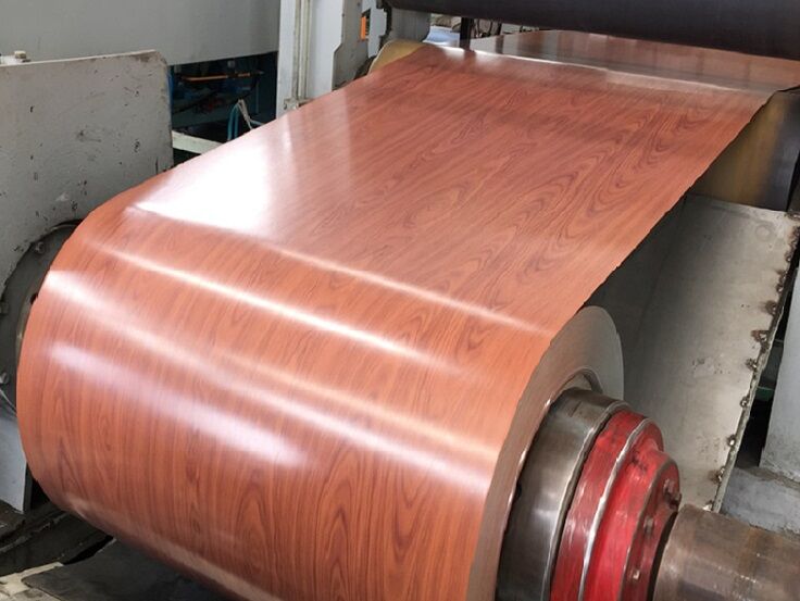Wooden PPGI Steel Coil