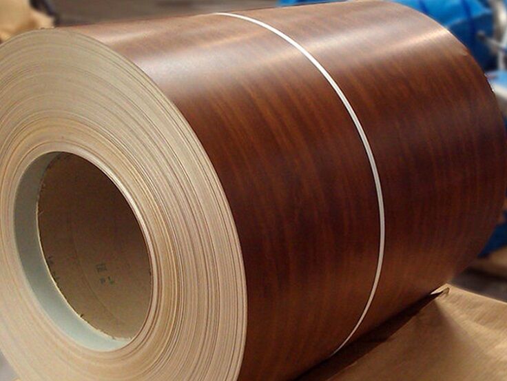 Wooden PPGI Steel Coil