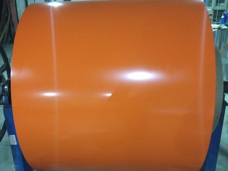 Orange PPGL Steel Coil