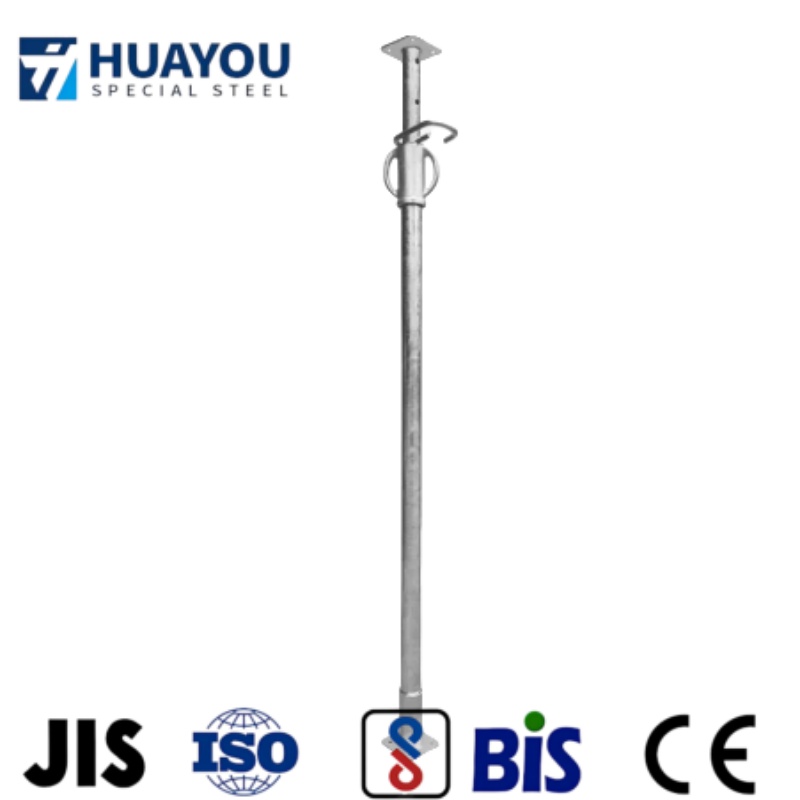 Coated Adjustable Scaffolding Steel Prop Metal Acro Jacks Shoring Acrow Metal Props for Construction