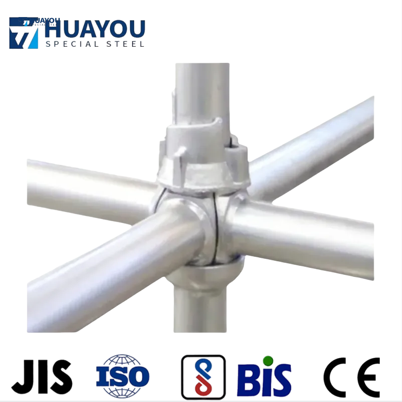 Construction Building Steel Material Hot Dipped Galvanized Cuplock Scaffolding System Frame