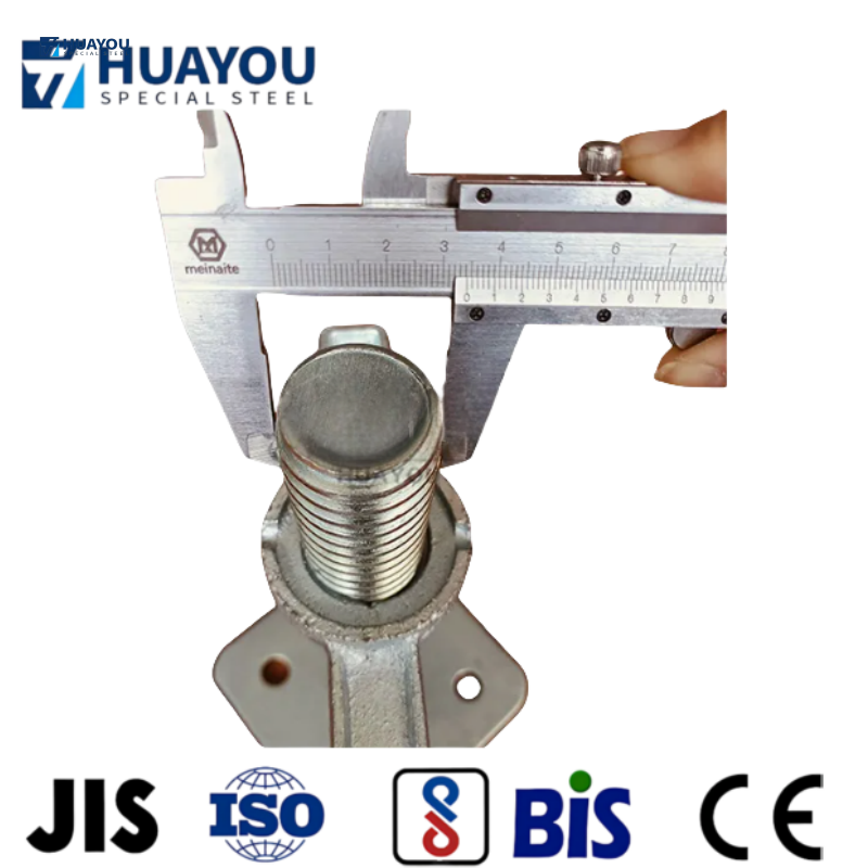 Adjustable Screw Base Jack and U Head Jack Scaffolding Base Jack Scaffolding Jack Base Galvanized Base Jack