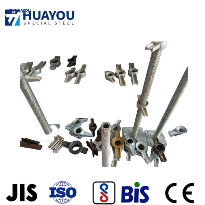Carbon Steel Threaded Rod Adjustable Leveling Scaffolding Prop Screw Jack