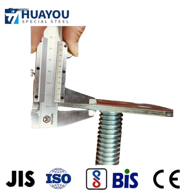 Carbon Steel Threaded Rod Adjustable Leveling Scaffolding Prop Screw Jack