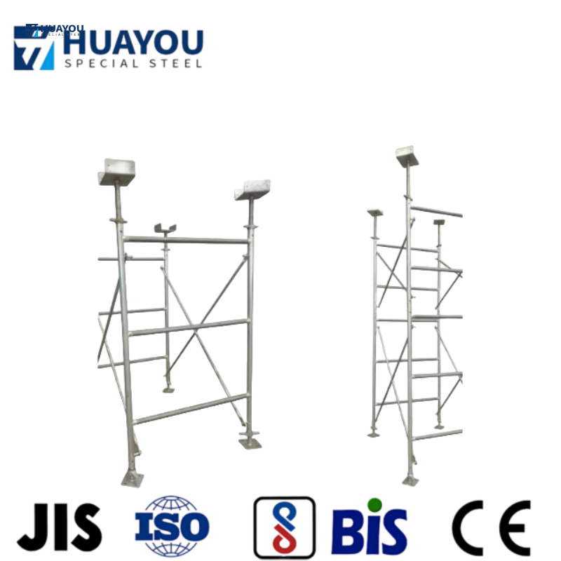 Carbon Steel Threaded Rod Adjustable Leveling Scaffolding Prop Screw Jack