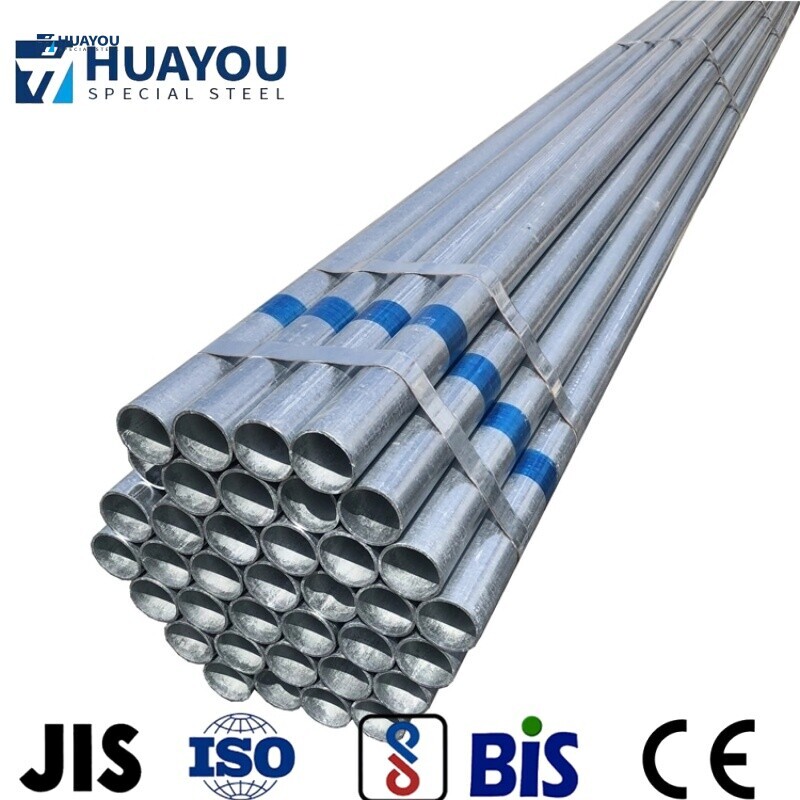 Galvanize Steel Pipe Building Materials and Real Estate Construction Scaffolding Galvanized Round Scaffold ERW Square Steel Tube