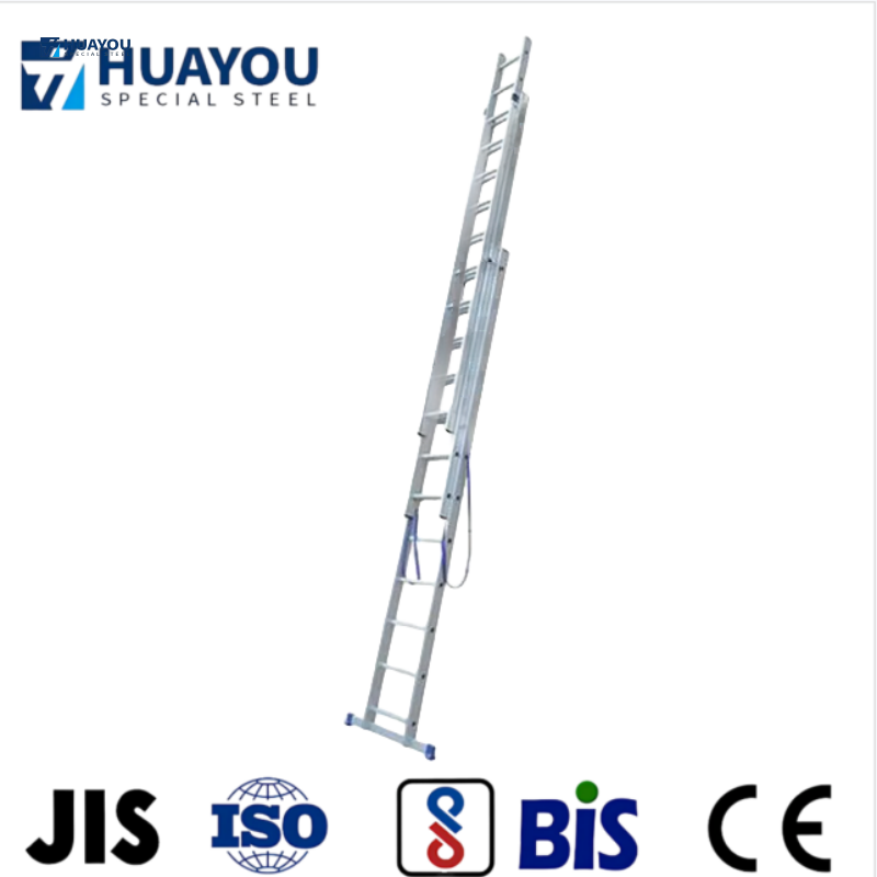 Safety Household Kitchen Ladder Wide Step Steel