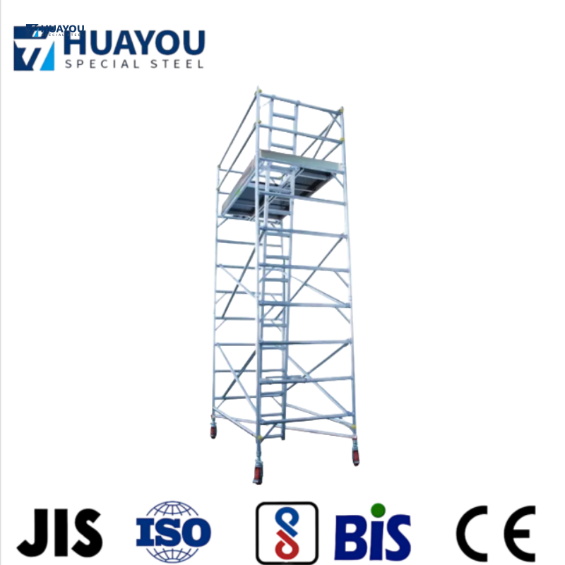 Safety Household Kitchen Ladder Wide Step Steel