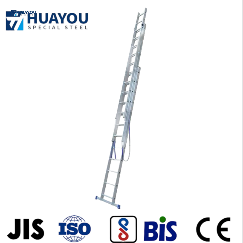 Galvanized Scaffolding Steel Ladder with Hook Monkey Ladder for Frame System Wholesale