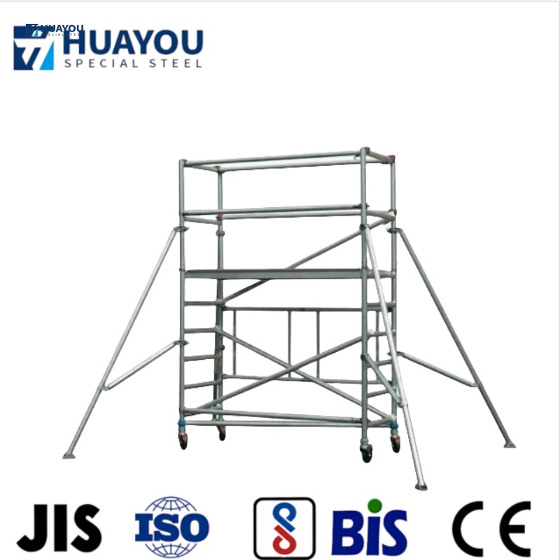 Safety Household Kitchen Ladder Wide Step Steel