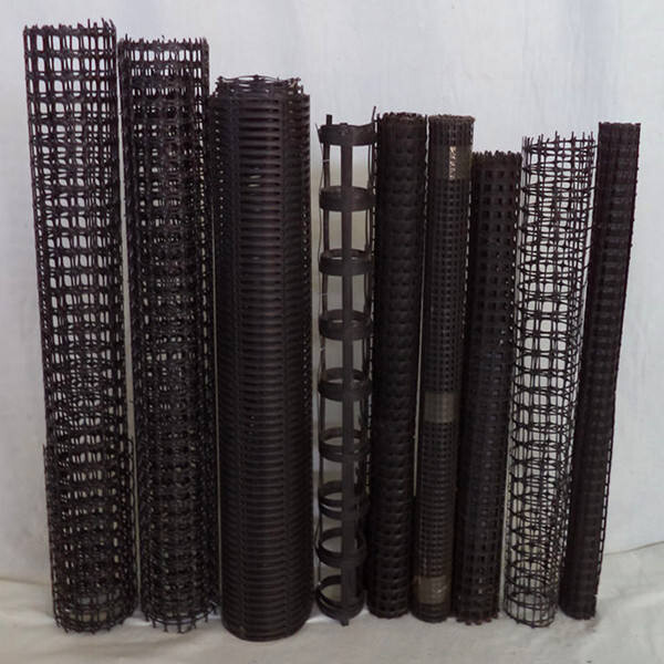 Steel-plastic Geogrid