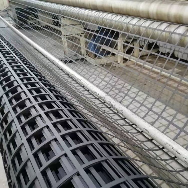 Steel-plastic Geogrid