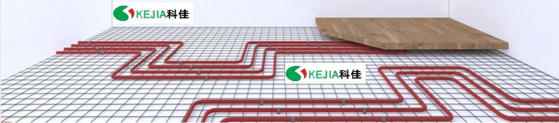 Dry floor heating