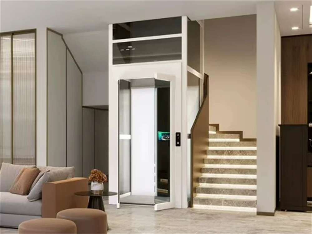 2-storey traction elevator in Qinghe County, Hebei Province