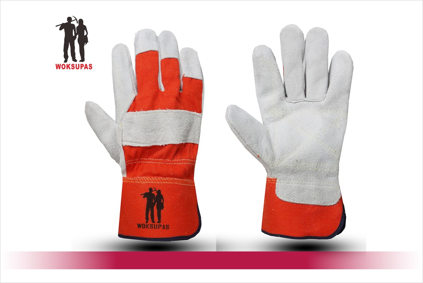 Leather work glove series EC026