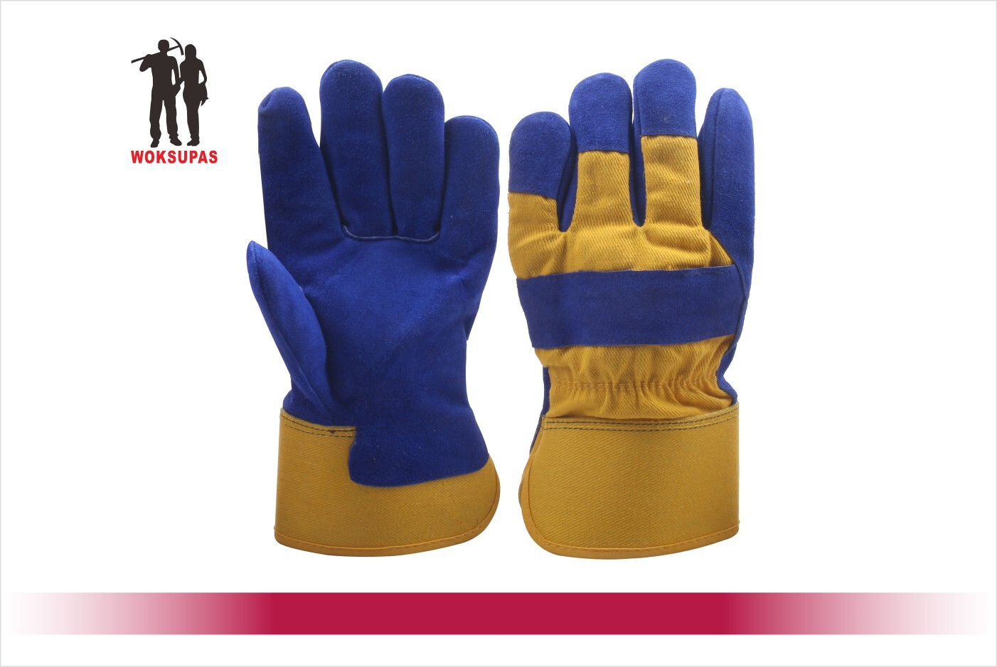 Leather work glove series EC008