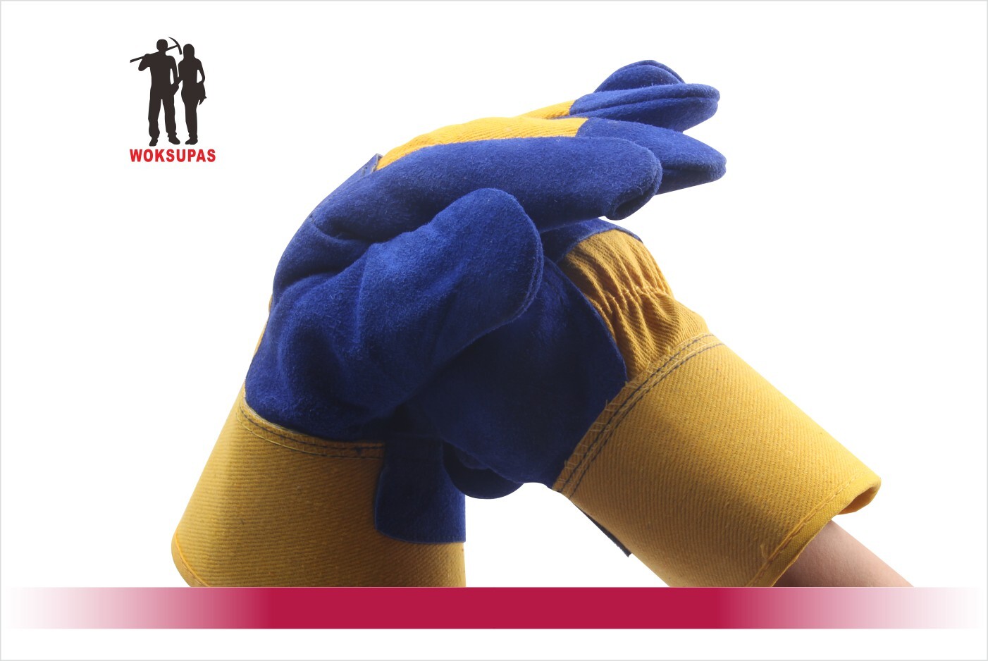 Leather work glove series EC008