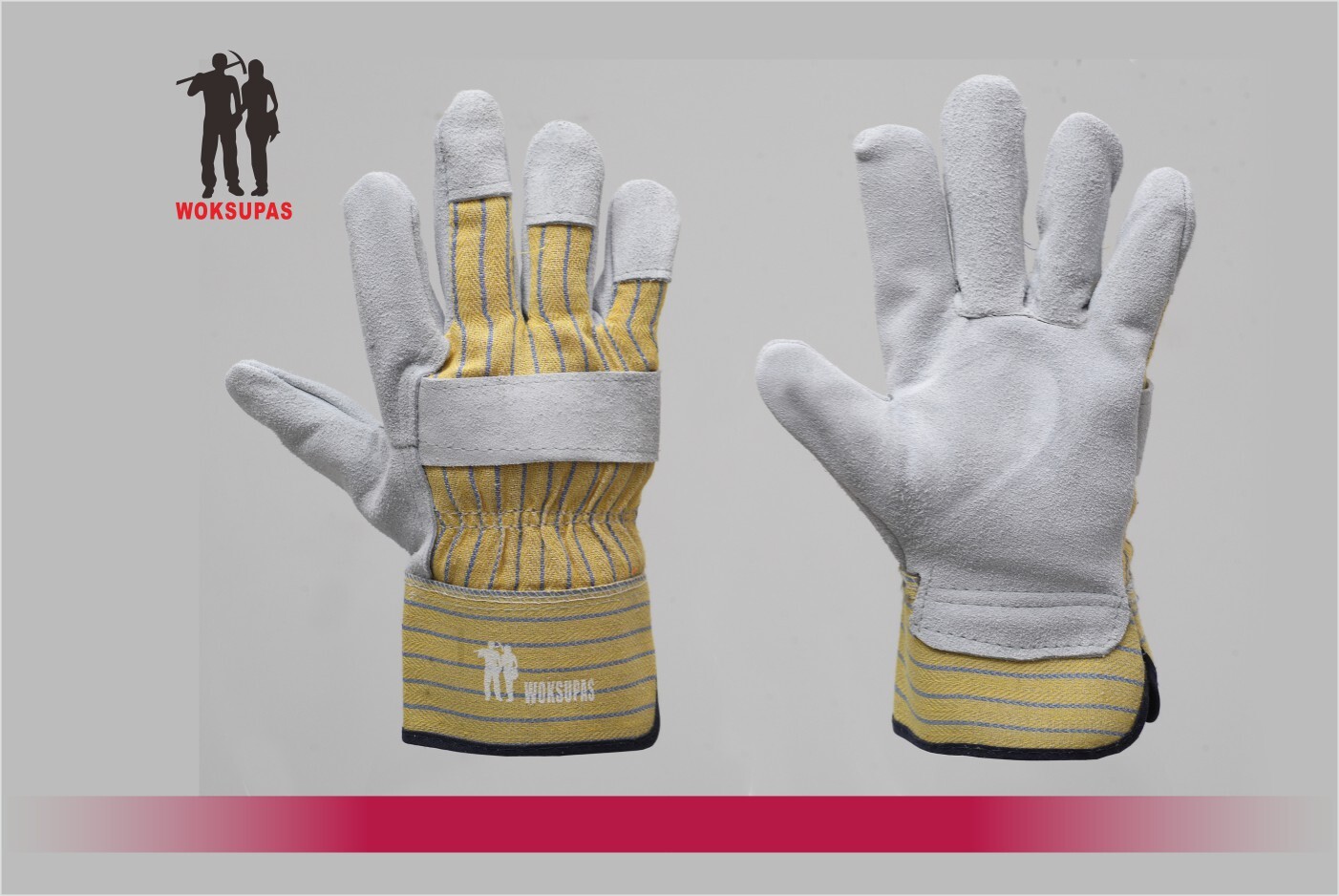 Leather work glove series EC005