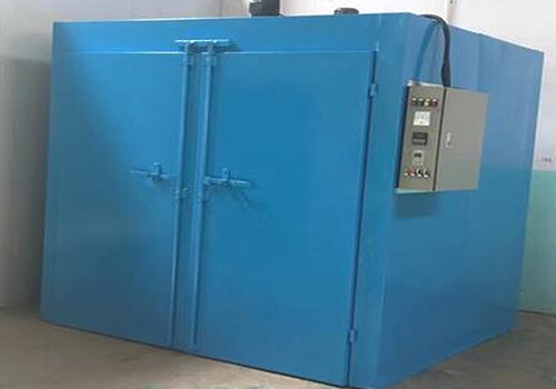 Industrial oven sheet metal processing