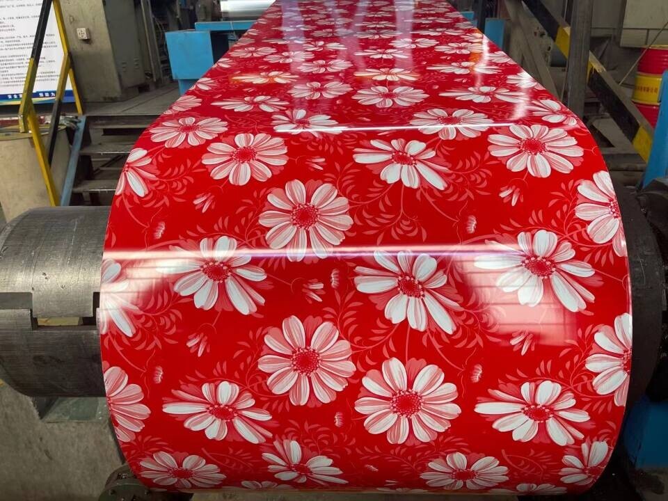 PPGI steel printed pattern coil