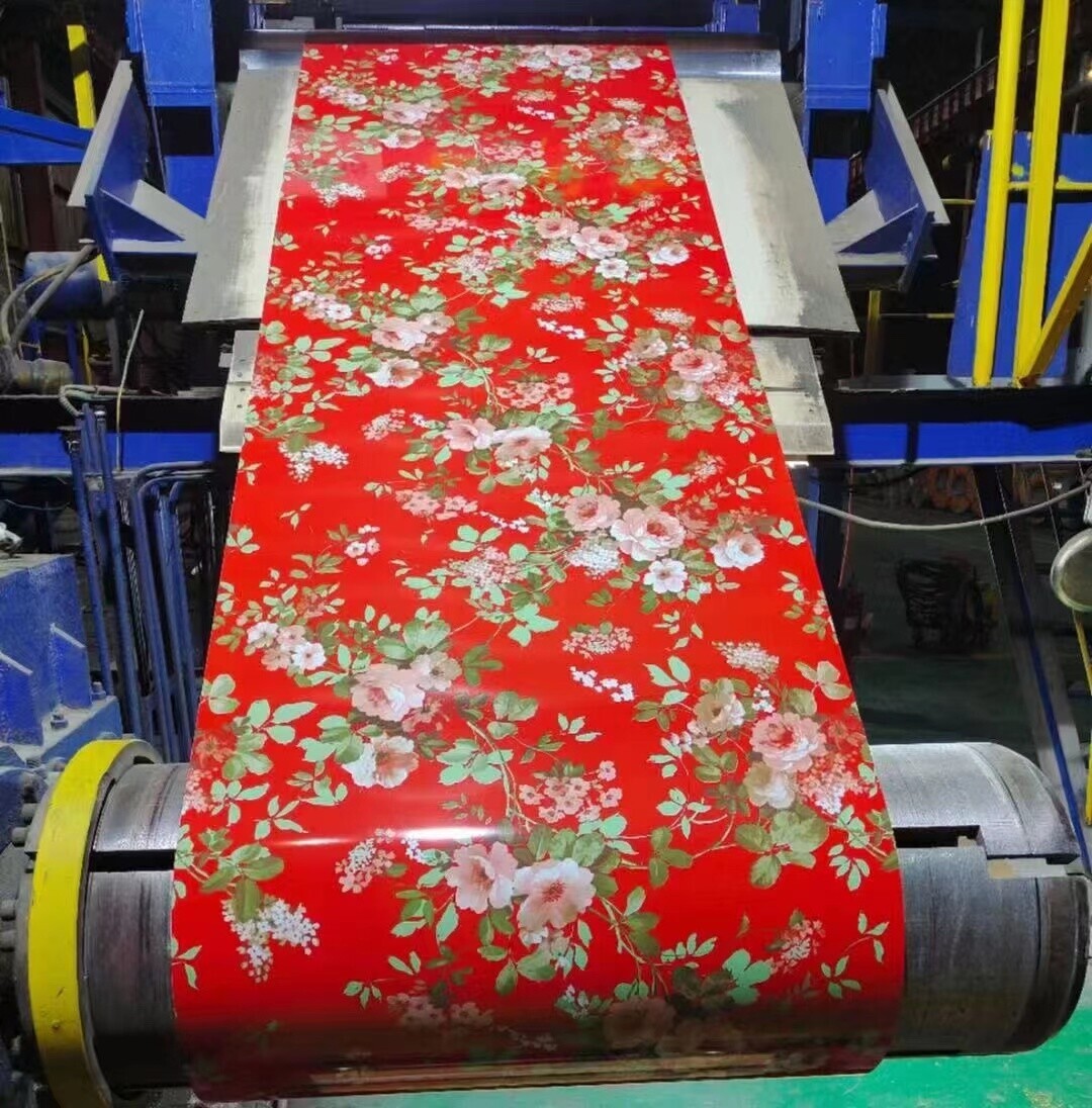 PPGI steel printed pattern coil