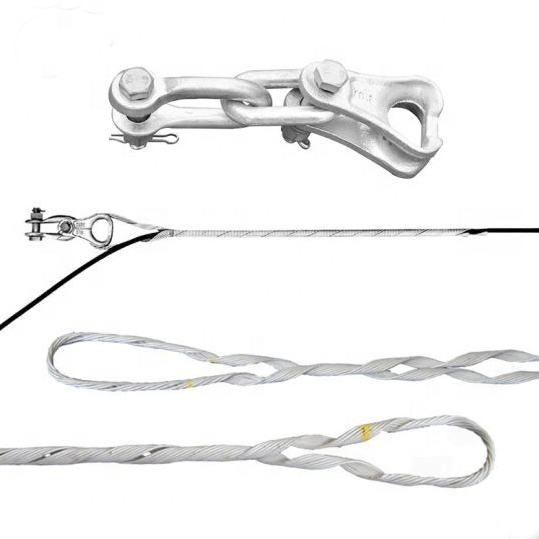 Preformed Guy Wire Grip ADSS Helical Tension Set Dead End Clamp