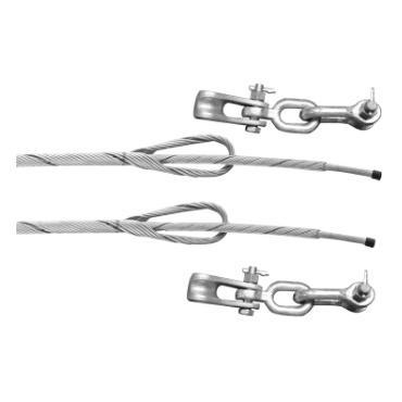 ADSS Cable Preformed Tension Clamp Set Accessories Dead End Guy Grip