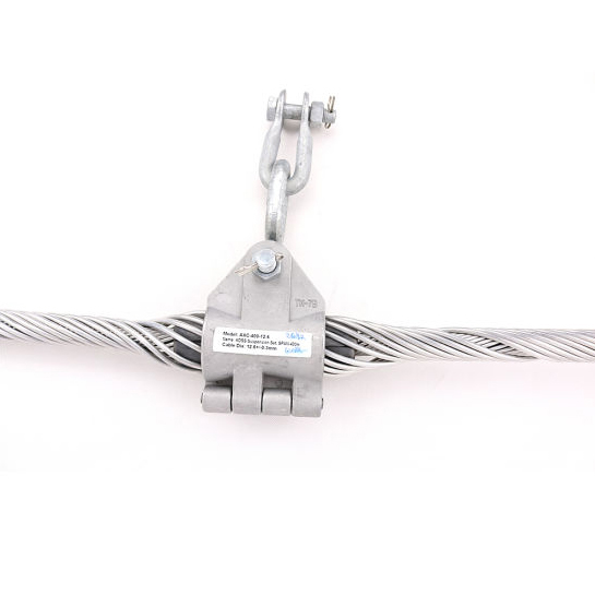 Adss Anchoring Double Suspension Power Fiber Optic Cable Clamp