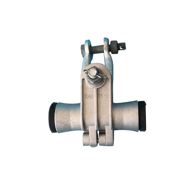 ADSS optical cable helical rods suspension clamp