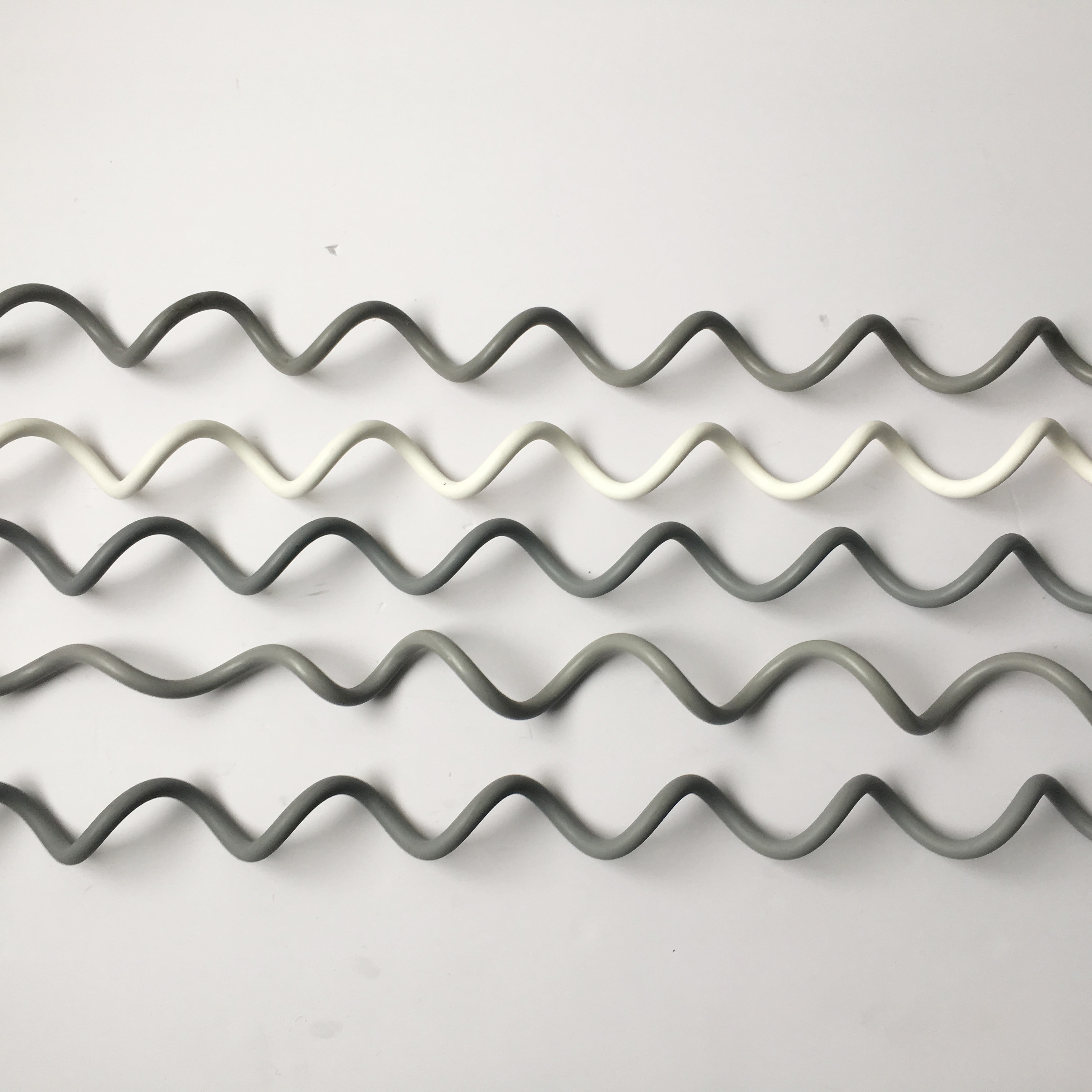 PVC Smooth Cable Spiral Vibration Damper For Cable Fitting