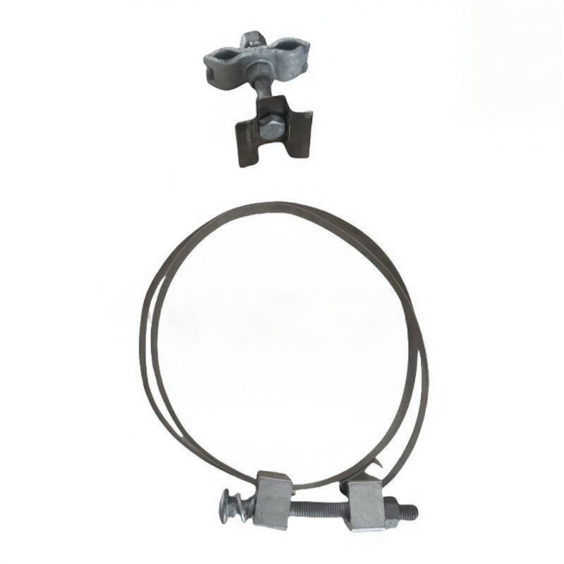 OPGW Pole Used Down Lead Clamp Cable Fittings