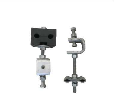 Galvanized OPGW pole used down lead clamp