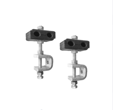Galvanized OPGW pole used down lead clamp