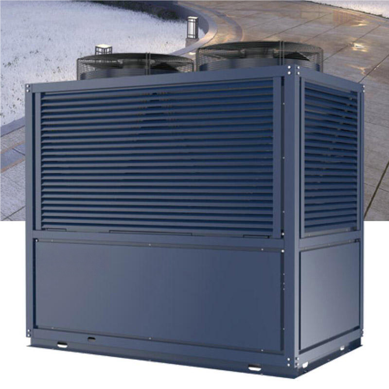 Monobloc EVI Heat Pump High Power Capacity Water Heater Floor Heating 30-78KW