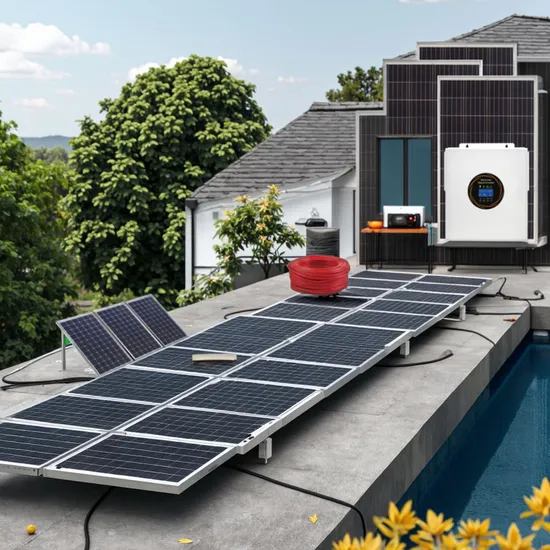 New on/off Grid Photovoltaic Panel 10kw 30kw Hybrid Solar Power System MPPT Inverter Lithium Lron Battery Kit Solar Power Energy Storage System