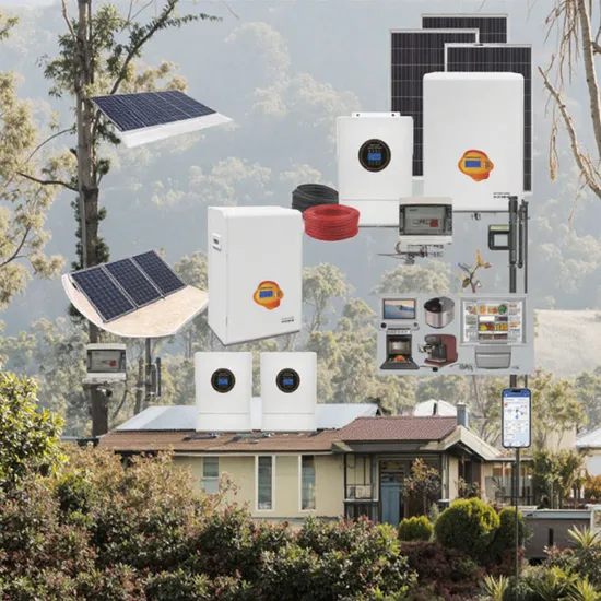 10kw Hybrid Solar Power System with Inverter Lithium Battery 220V Output Voltage