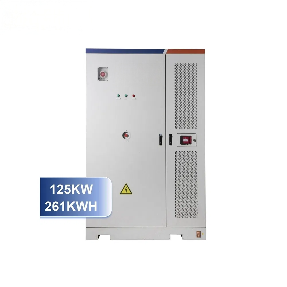 Fast Response Speed 125kw 261kwh All-in-One Solar Energy Storage Battery System for Agricultural Microgrids