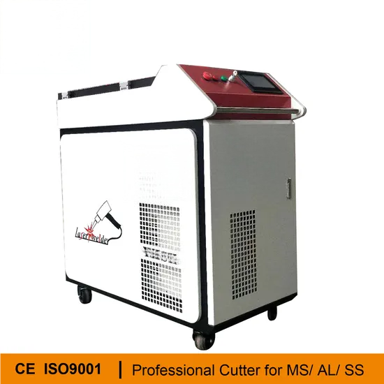 1000W 1500W 2000W Hand Held Fiber Laser Welding System for Carbon Mild Steel Stainless Steel Aluminum Copper Alloy