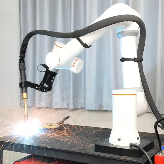 Collaborative Robot Arm for Welding, Cobot Robotic Arm with Welding Machine, Industrial Robot Arm for Arc/MIG/Mag Welding