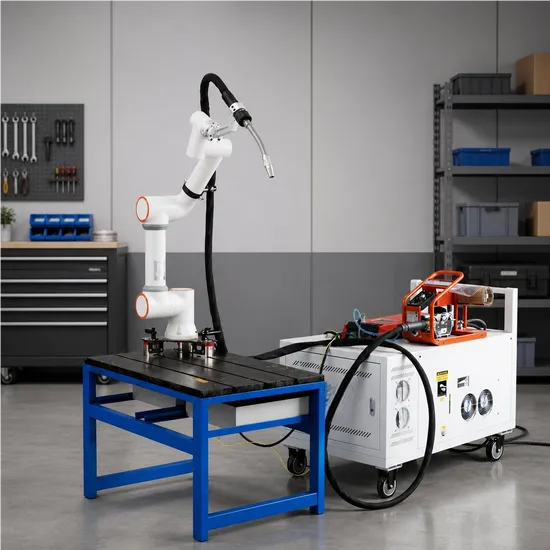Six Axis MIG TIG Welding Cobots System Easy Programming Collaborative Welding Robot