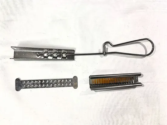 Self-Supporting Plastic Optical Fiber Pull Wire Clamp for Reliable Use