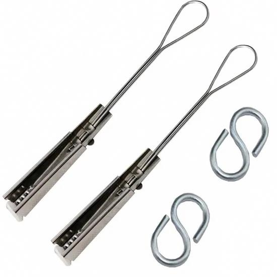 High Quality Optical Fiber Drop Pole Wire Cable Suspension Clamp
