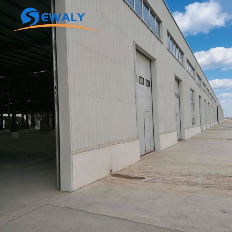 Steel Structure Farmhouse Warehouse Light Metal Shed Pre-Fabricated Temporary Storage