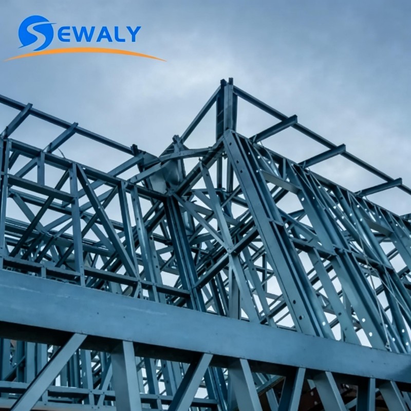 High-quality Sewaly Industrial Prefabricated Multi-storey Steel Structure Warehouse Workshop/Office Building 1 Year Warranty