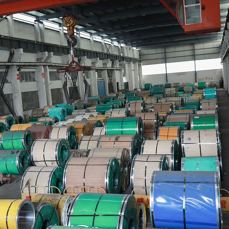 Polyester PE color coated 304 stainless steel coil/sheets