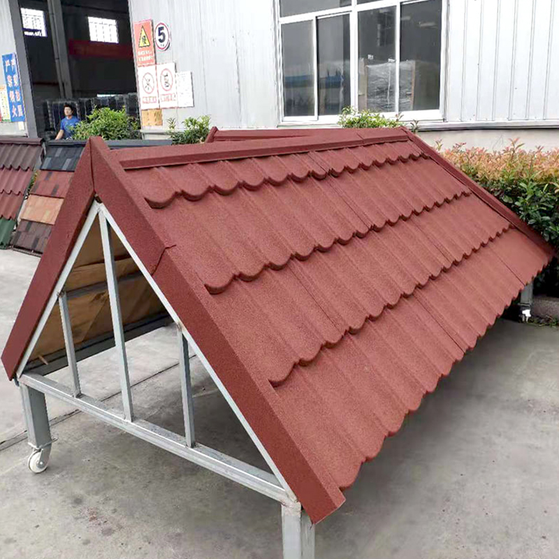 Colored Stone Metal Tile Colored Stone Metal Tile