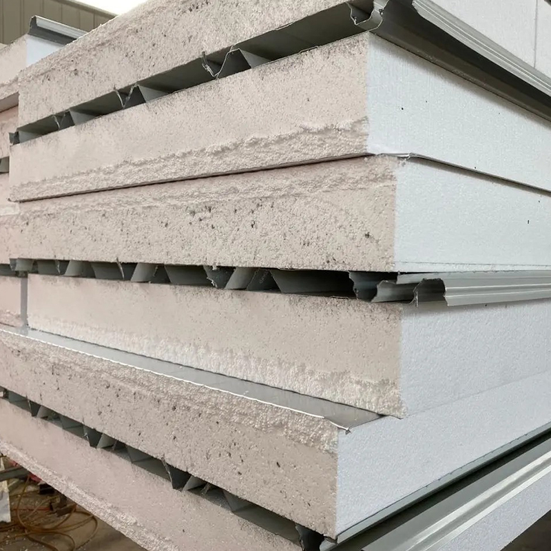Standing Seam Rock Wool Roof Sandwich Panel 