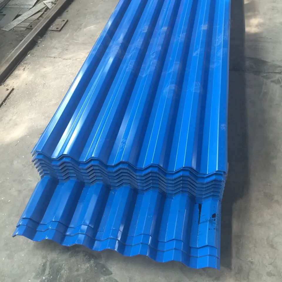 Blue coating 24 26 28 30 Gauge Metal roof Sheets Blue coating 24 26 28 30 Gauge Metal roof Sheets